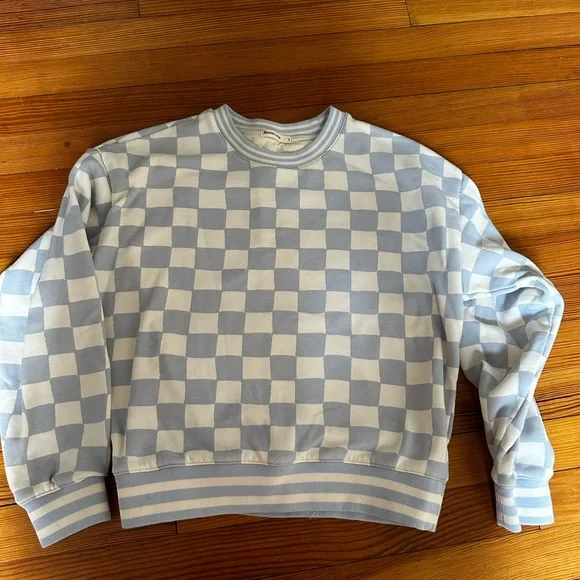 Marine Layer Checkered Sweatshirt - Picture 3 of 3